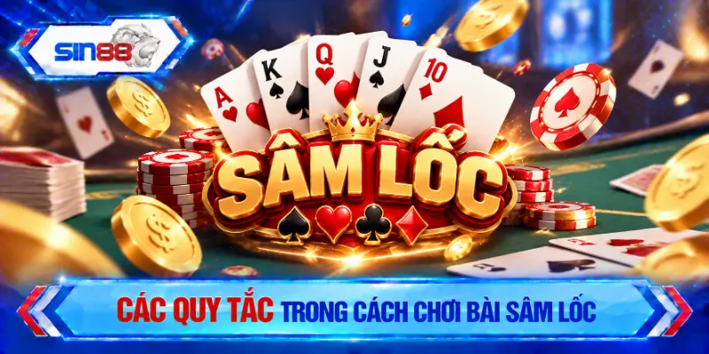 Các quy tắc trong cách chơi bài sâm lốc