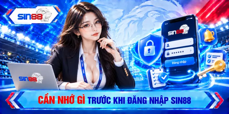 Cần nhớ gì trước khi đăng nhập SIN88