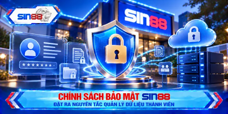 Chính sách bảo mật SIN88 đặt ra nguyên tắc quản lý dữ liệu thành viên