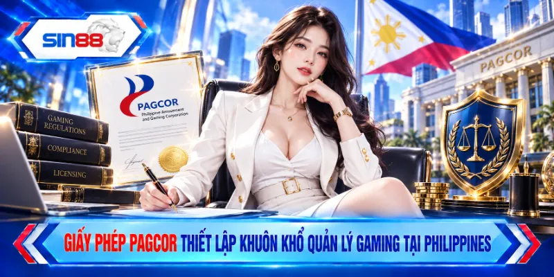 Giấy phép PAGCOR thiết lập khuôn khổ quản lý gaming tại Philippines