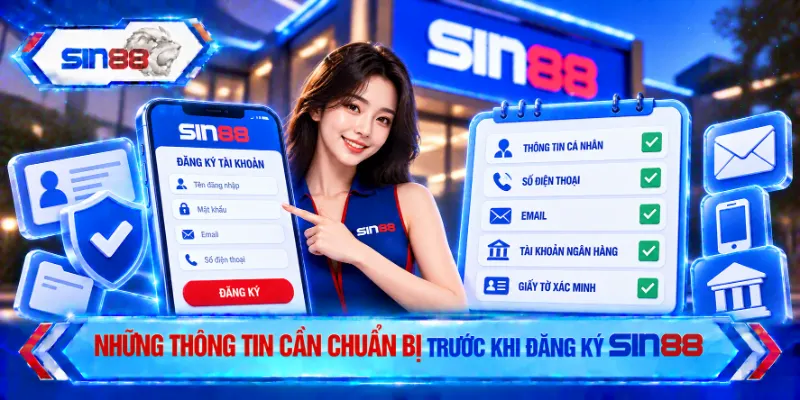Những thông tin cần chuẩn bị trước khi đăng ký SIN88