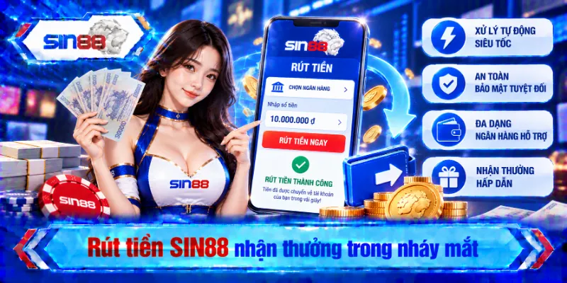rút tiền SIN88 nhanh trong nháy mắt